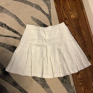 Wilfred White A-Line Skirt